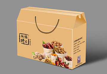 紅棗包裝盒-堅果禮品盒定制-新疆特產包裝盒定做